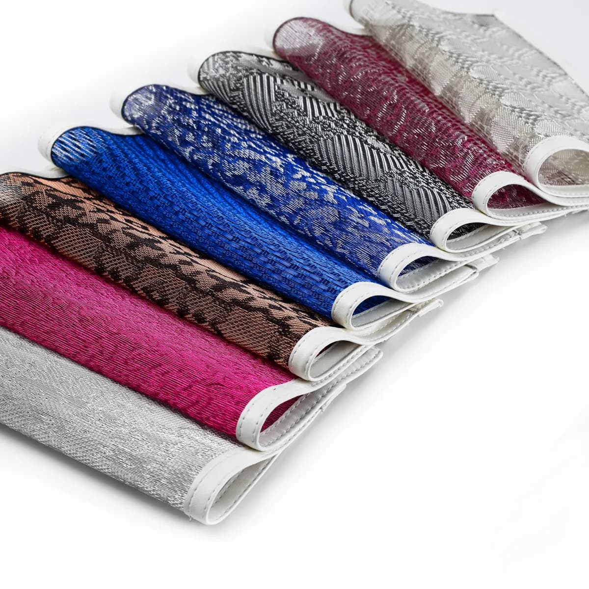 Architectural mesh finish references organized for quotation and sample direction