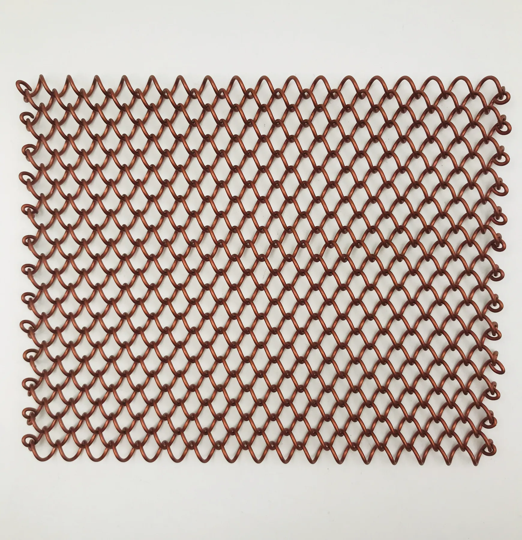 JA-C305 flexible coil mesh sample used as a partition review reference