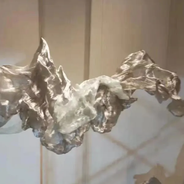 User-supplied application reference of a suspended sculptural form