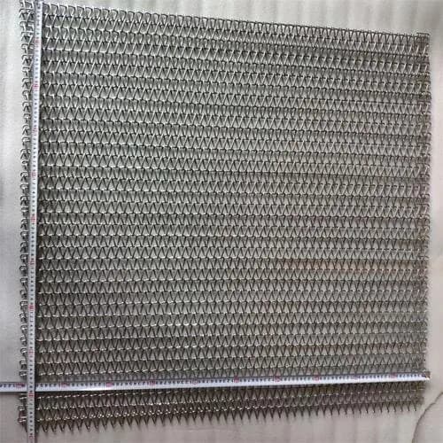 Full mesh sample with a ruler used as a dimensional review reference